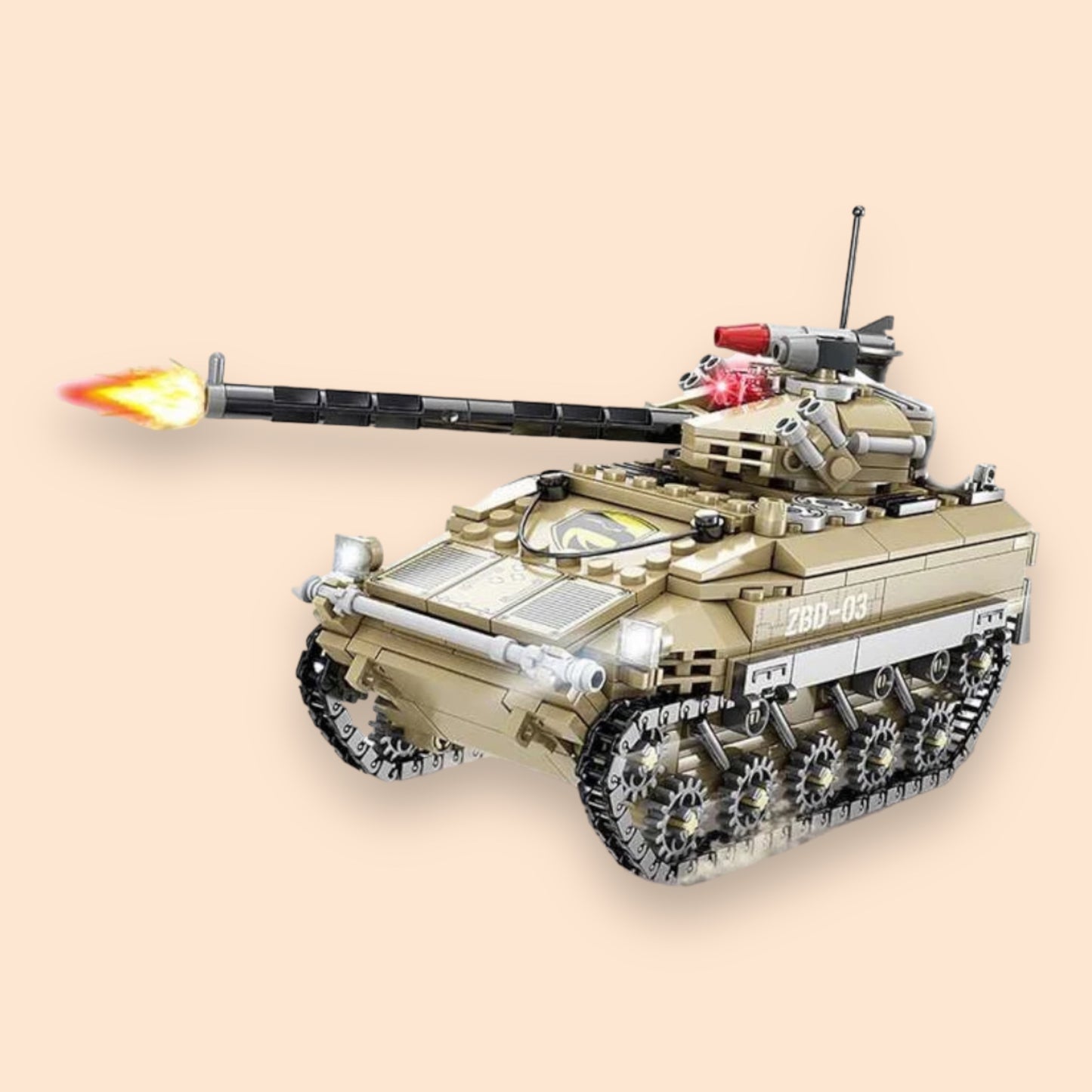 Kazi 'Military Power' SBD 03 Airborne infantry  Tank - KY84080 533pcs