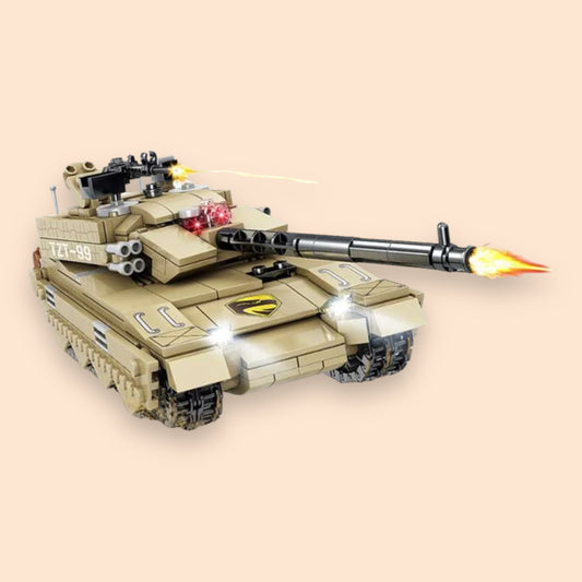 Kazi 'Military Power' TZT 99 Main Battle Tank - KY84081 671pcs