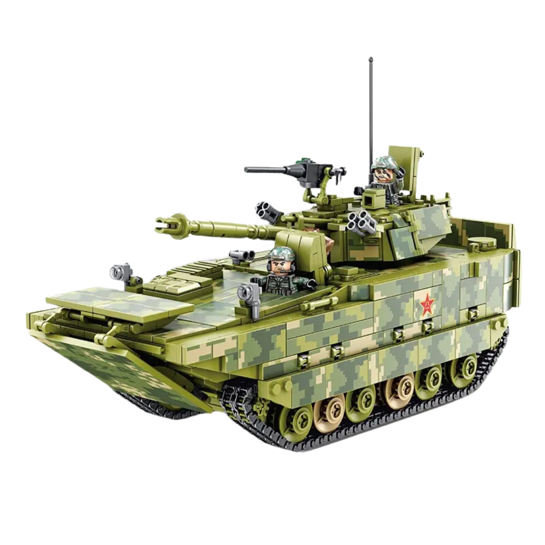 ZBD-05 Amphibious Infantry Fighting Vehicle - 1,285 pieces