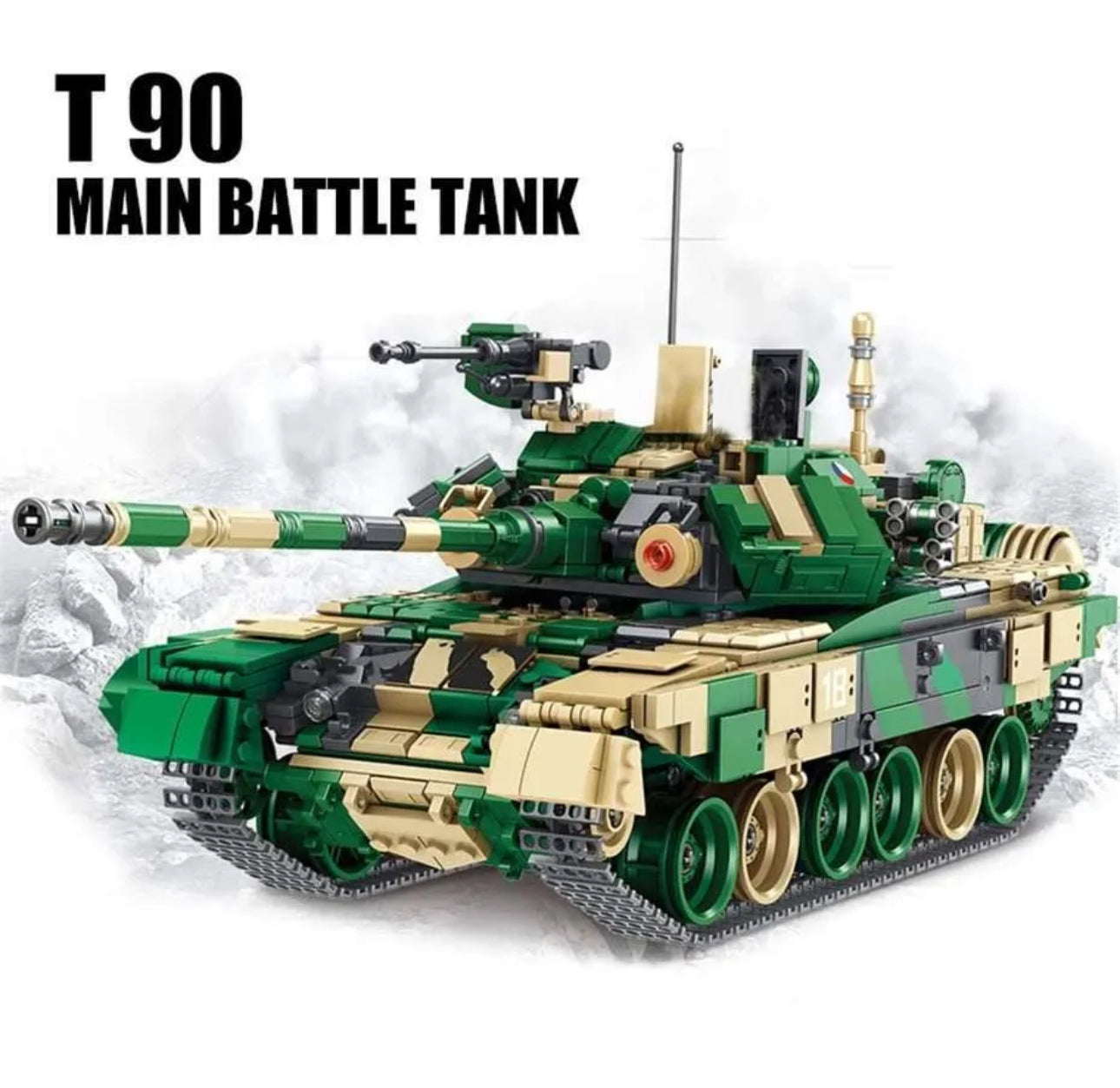 Panlos Bricks Main Battle Tank T-90 - 1773 pcs (model no 632005)