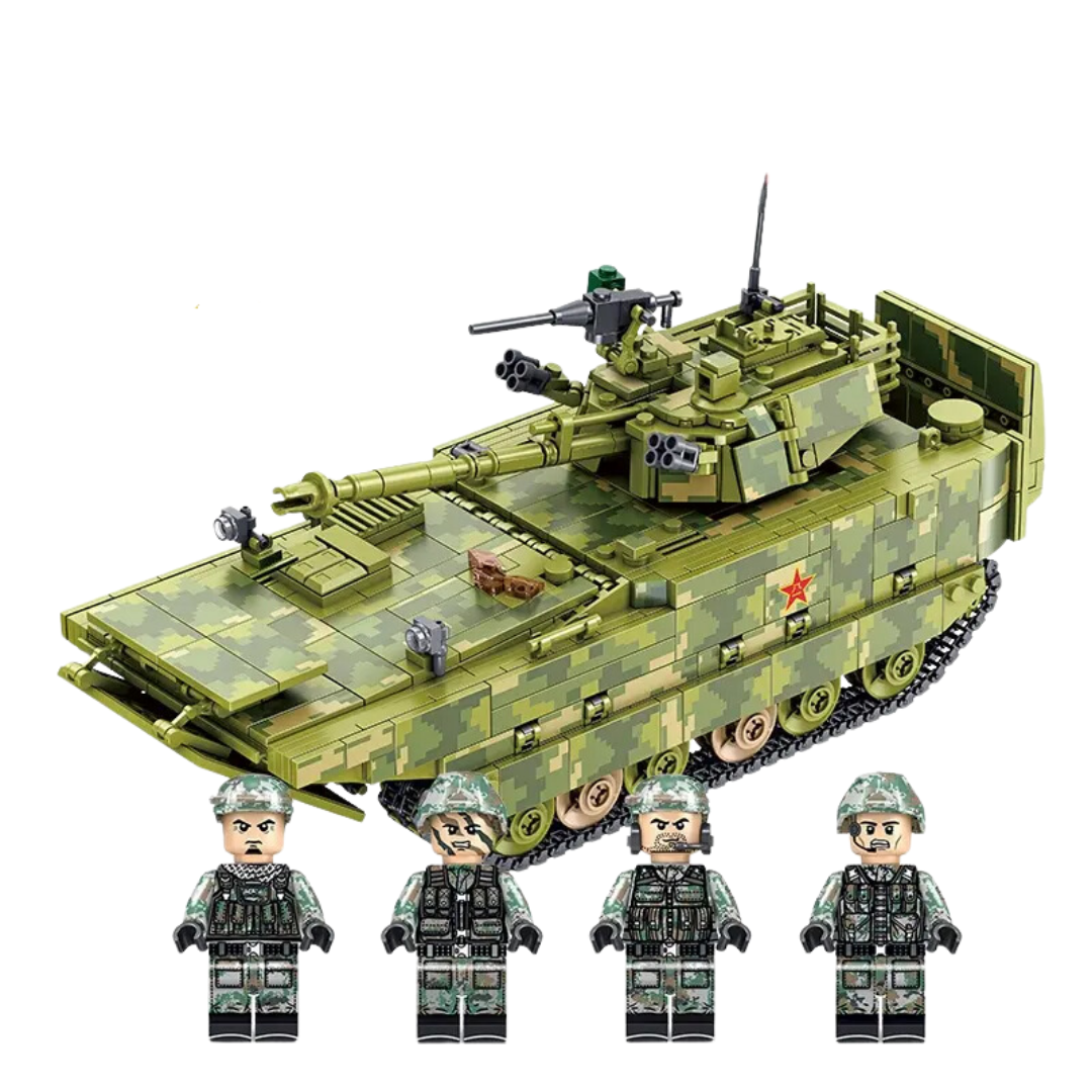 ZBD-05 Amphibious Infantry Fighting Vehicle - 1,285 pieces