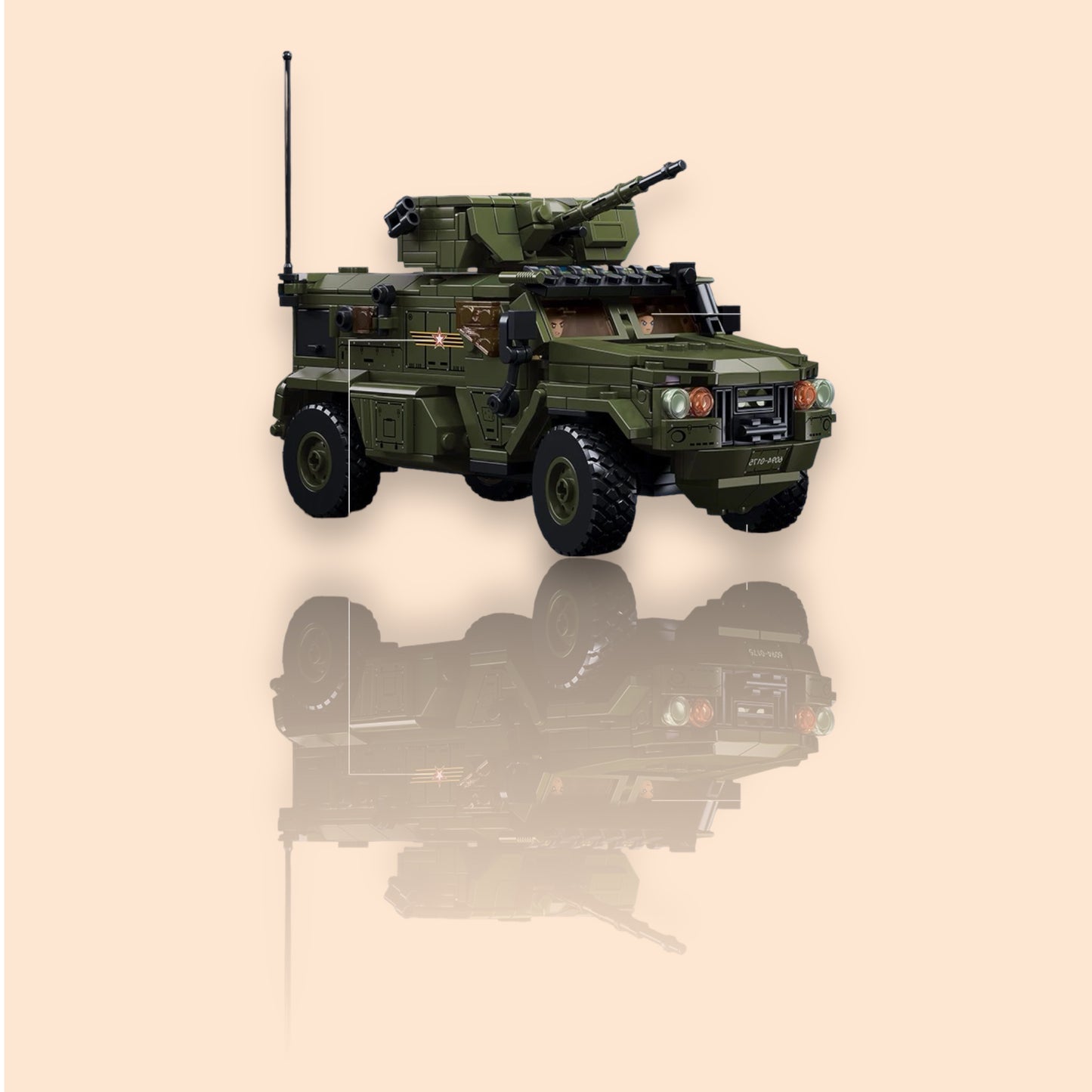 Sluban Typhoon VDVS (M38 B1179) Army Vehicle - 518pcs