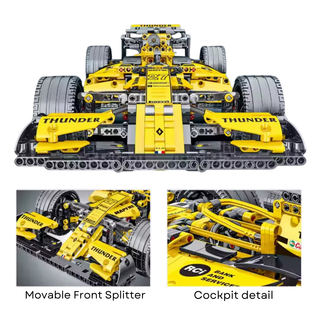 1:10 Formula One RS18 - Renault 2019 series - 1,084 pieces- Coming soon