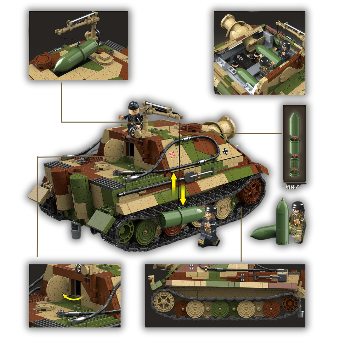 Sturm Tiger German Assault Mortar- 1,402 pieces Limited Edition - coming soon