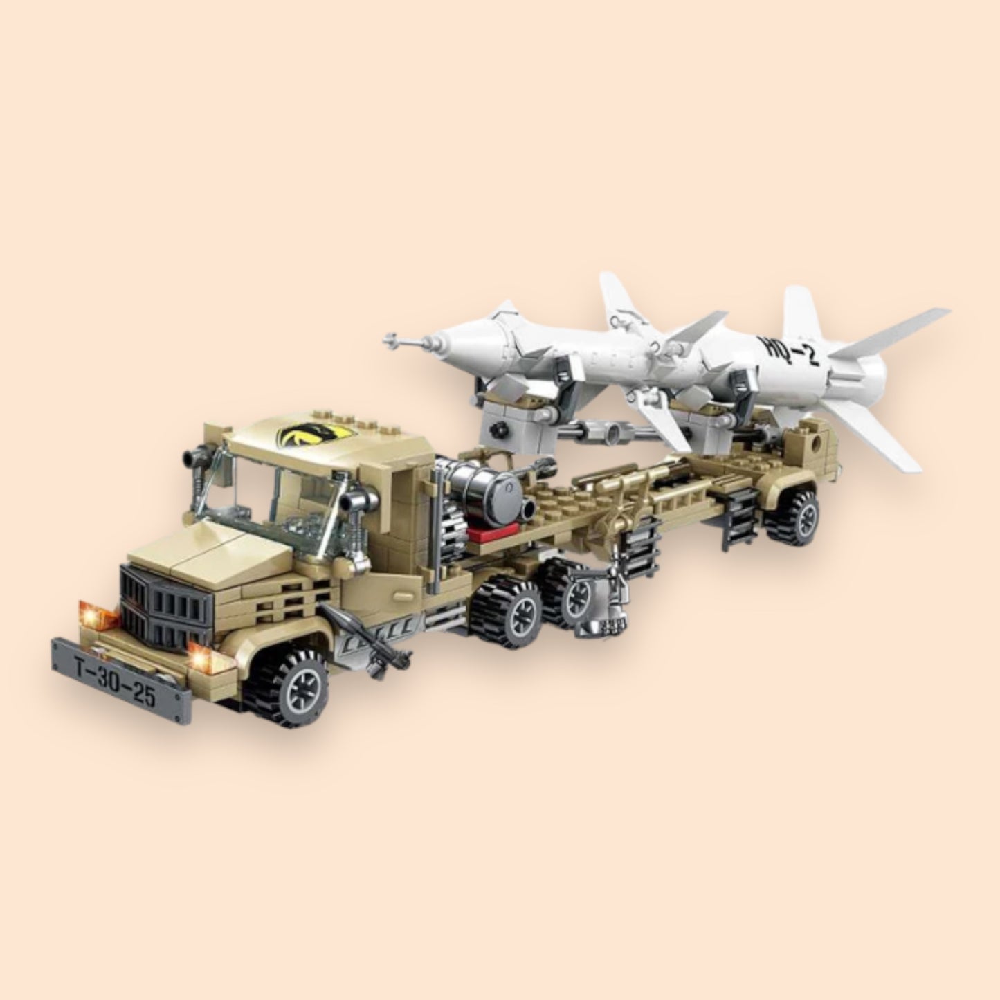 Kazi 'Military Power' Ground to Air Missile truck - KY84077 341pcs