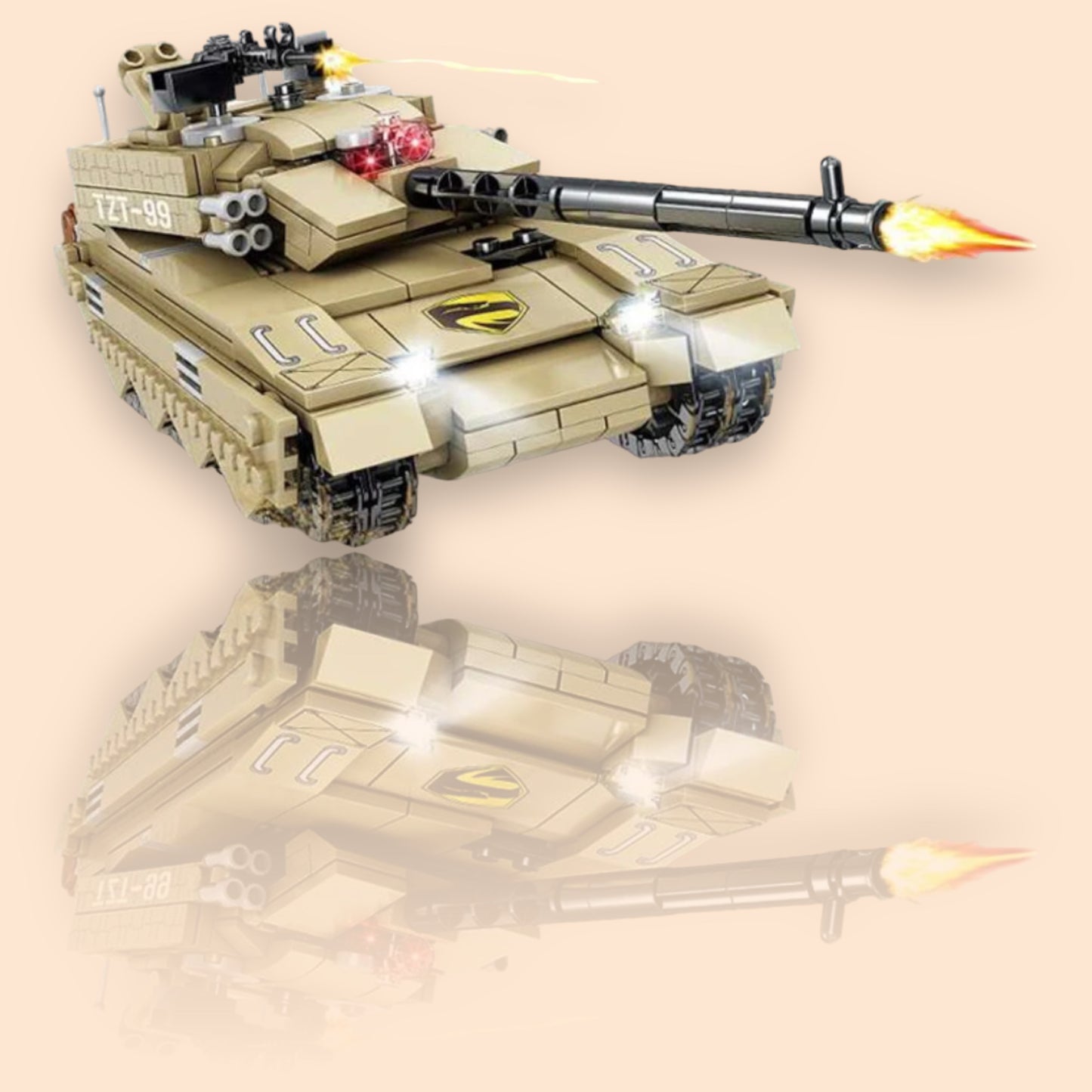 Kazi 'Military Power' TZT 99 Main Battle Tank - KY84081 671pcs