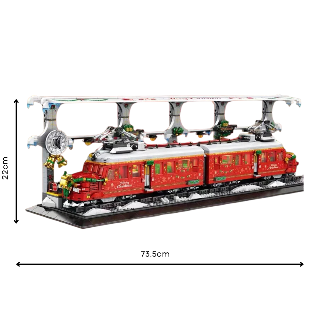 ReoBrix Christmas Train - 2292 pieces