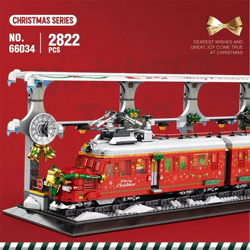 ReoBrix Christmas Train - 2292 pieces