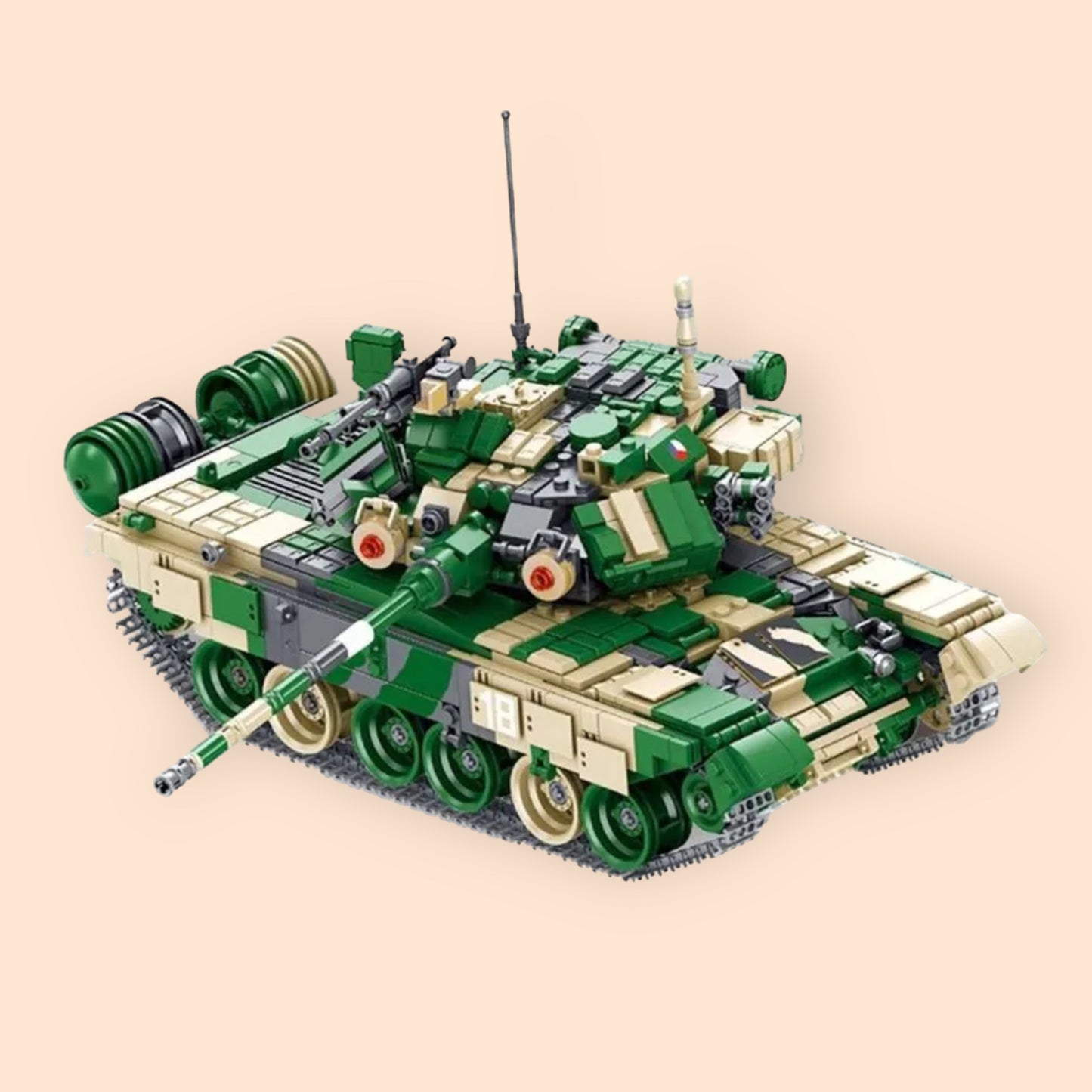 Panlos Bricks Main Battle Tank T-90 - 1773 pcs (model no 632005)