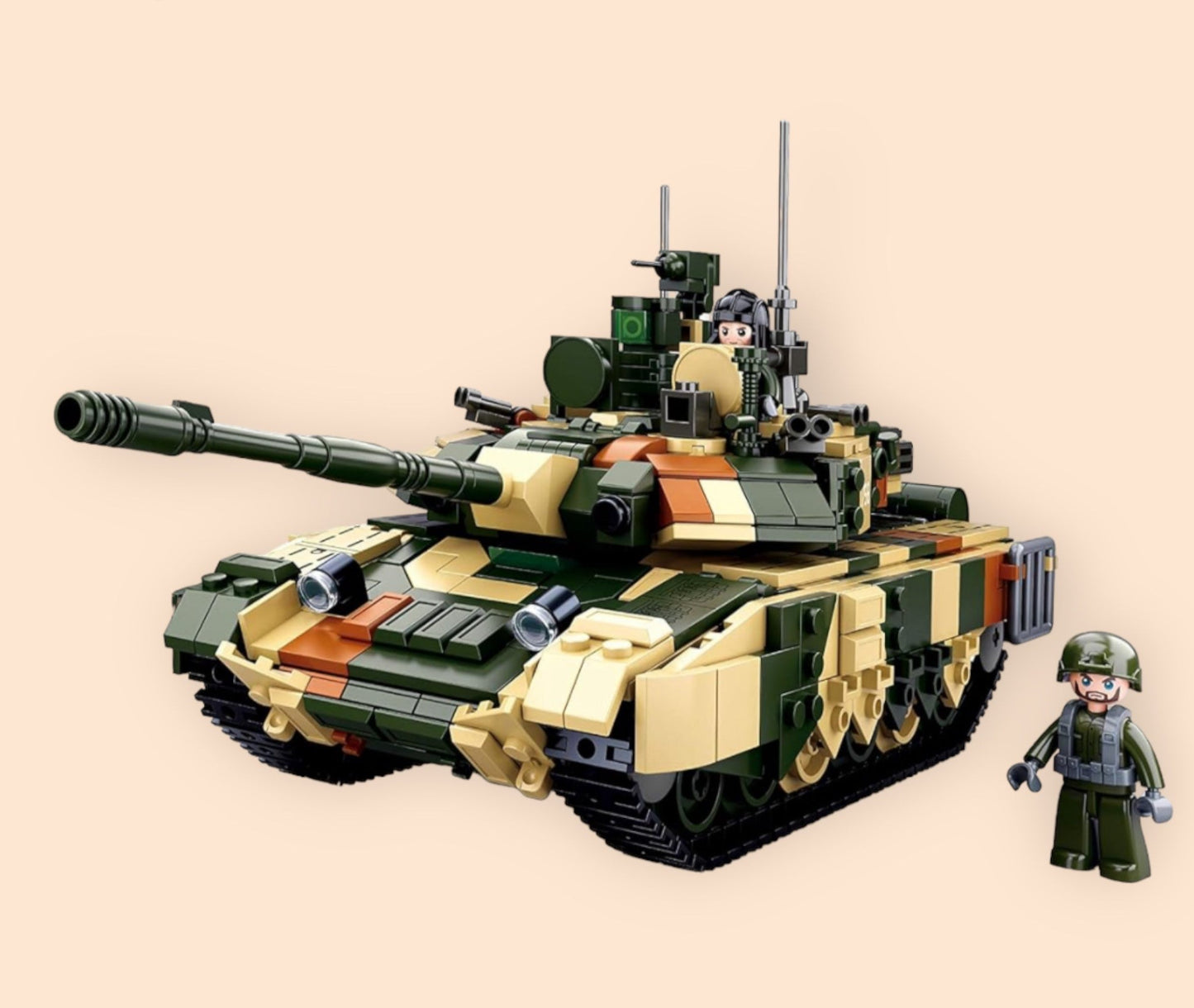 Sluban T90MS Large Battle Tank. (M38 - B0756) 758pcs