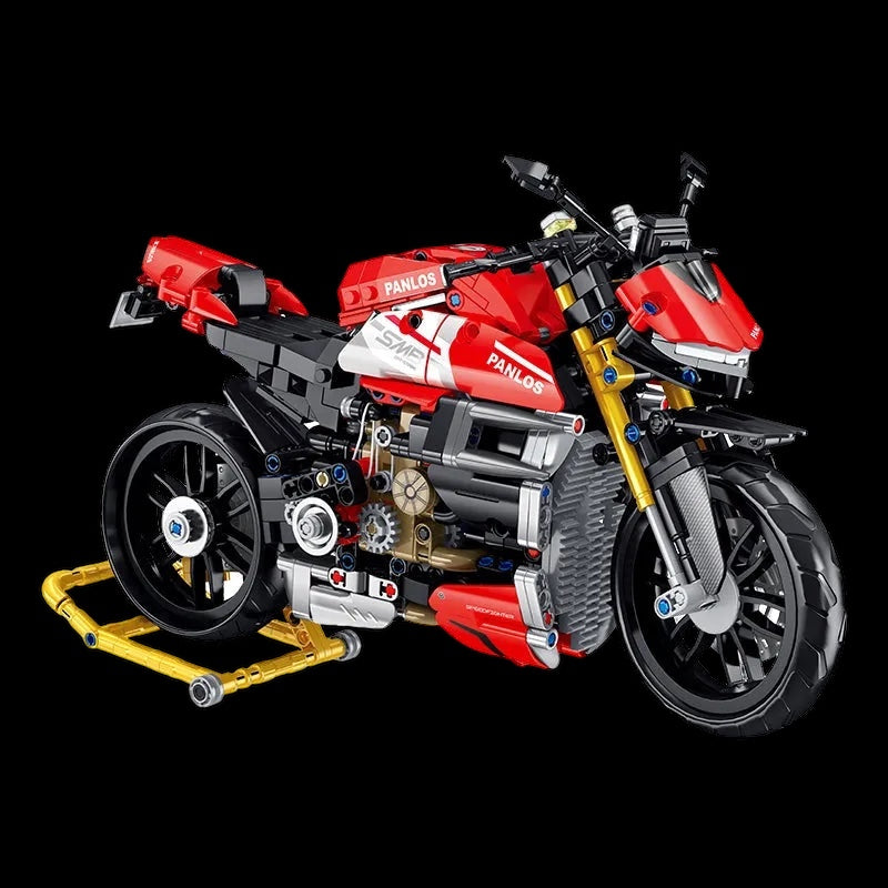 Panlos Bricks Ducati Street Fighter V4 (Model number 672006) - 912 PCS